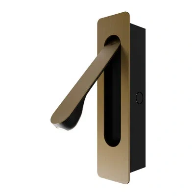 Modern Forms Line Up Led Adjustable Reading Light, 3000k Color Temperature In Aged Brass