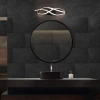 Modern Forms Lior 3 - Light Dimmable Led Vanity Light In Matte Black