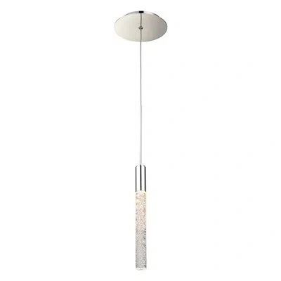Modern Forms Magic 1 - Light Single Cylinder Led Pendant In Polished Nickel