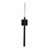 Modern Forms Magic 2 - Light Led Dimmable Clear/black Wallchiere In Black