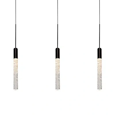 Modern Forms Magic 3 - Light Cluster Cylinder Led Pendant In Black