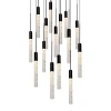 Modern Forms Magic Led Multi-light Pendant In Black