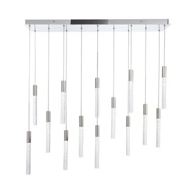 Modern Forms Magic Led Multi-light Pendant In Polished Nickel