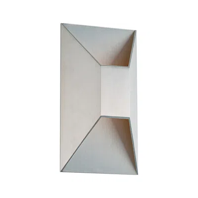 Modern Forms Maglev 5.5"h X 5.5"w 1-light Outdoor Wall Light In Brushed Alumin In Neutral