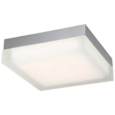 Modern Forms Matrix 12" Wide Titanium Led Ceiling Light
