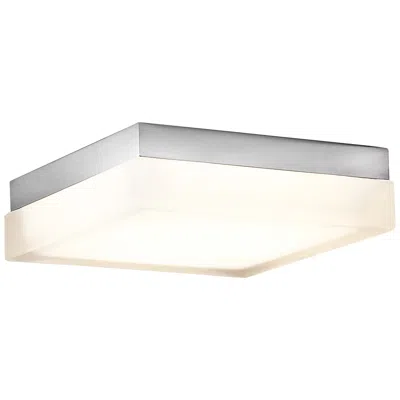 Modern Forms Matrix 9" Wide Titanium Led Ceiling Light
