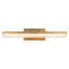 Modern Forms Minx 1-light Dimmable Led Vanity Light In Aged Brass