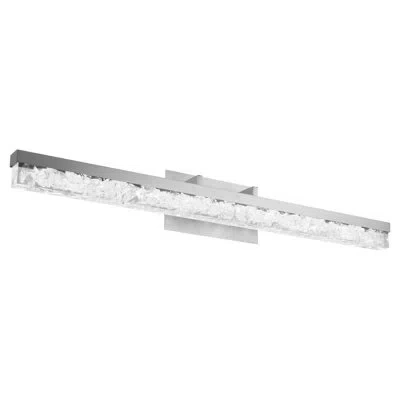 Modern Forms Minx 1-light Dimmable Led Vanity Light In Brushed Nickel