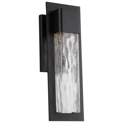 Modern Forms Mist 16"h X 5.44"w 1-light Outdoor Wall Light In Black