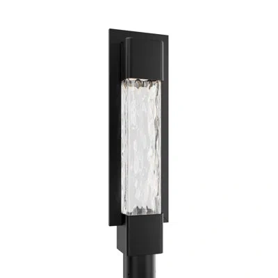Modern Forms Mist Dimmable Led Outdoor Post Light, 3000k Color Temperature In Black