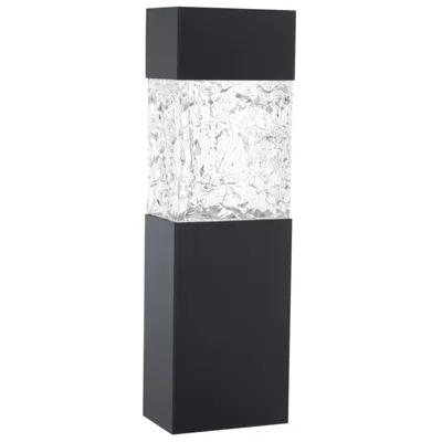 Modern Forms Monarch 18" High Black Led Outdoor Wall Light