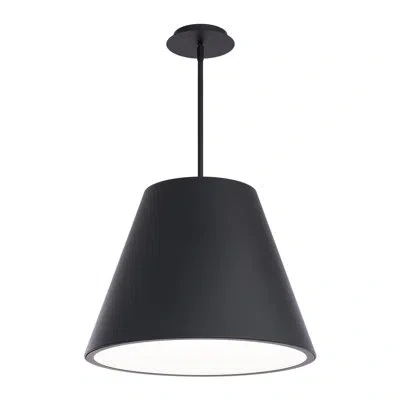 Modern Forms Myla 1 - Light Single Cone Led Pendant In Black