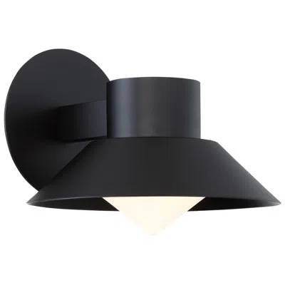 Modern Forms Oslo 8"h X 10"w 1-light Outdoor Wall Light In Black