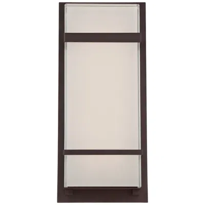 Modern Forms Phantom 16" High Bronze Led Outdoor Wall Light In Brown