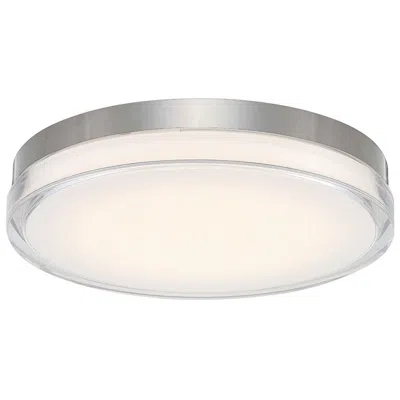 Modern Forms Pi 15" Wide Stainless Steel 3500k Led Ceiling Light