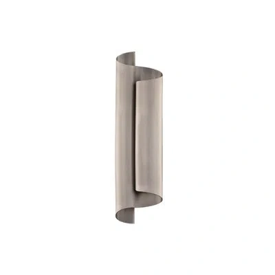 Modern Forms Pirouette Dimmable Led Wall Sconce With Built-in Color Temperature Switch From 2700k/3000k/3500k/400 In Brushed Nickel