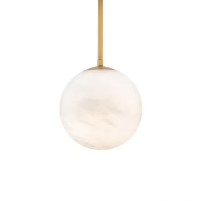 Modern Forms Pisces Led Mini Pendant In Aged Brass