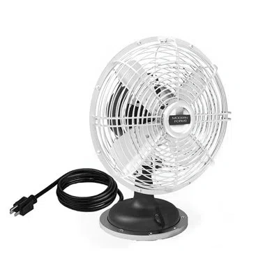 Modern Forms Plug-in Oscillating Pedestal Fan In Black