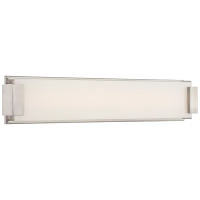 Modern Forms Polar 26" Wide Brushed Nickel Led Bath Light
