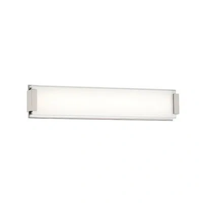 Modern Forms Polar 9-light Bath Bar In Brushed Nickel