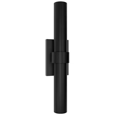Modern Forms Quincy 20"h X 4.5"w 1-light Outdoor Wall Light In Black
