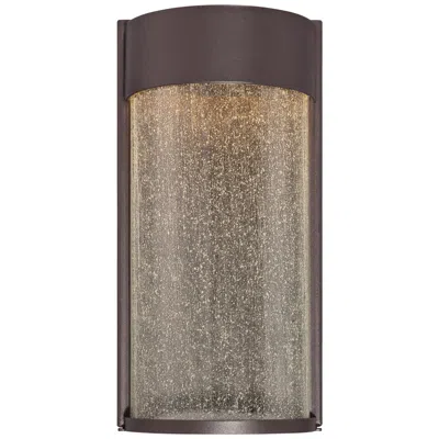 Modern Forms Rain 12" High Bronze Led Outdoor Wall Light