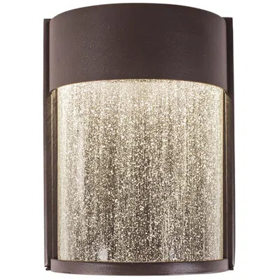 Modern Forms Rain 8" High Modern Bronze Led Outdoor Wall Light