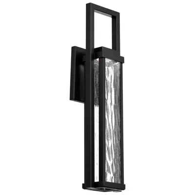 Modern Forms Revere 20" High Black Led Outdoor Wall Light