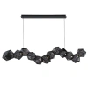 Modern Forms Riddle 13-light Led Novelty Pendant In Black