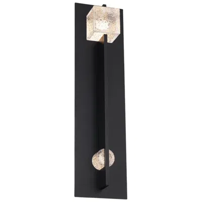 Modern Forms Scepter 22"h X 5.8"w 2-light Outdoor Wall Light In Black