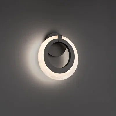 Modern Forms Serenity Led Wall Sconce In Matte Black
