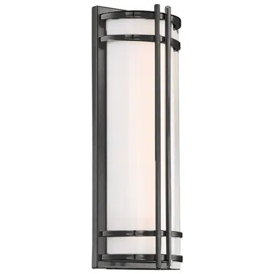 Modern Forms Skyscraper 18"h Bronze Led Outdoor Wall Light