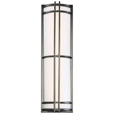 Modern Forms Skyscraper 27"h Bronze Led Outdoor Wall Light