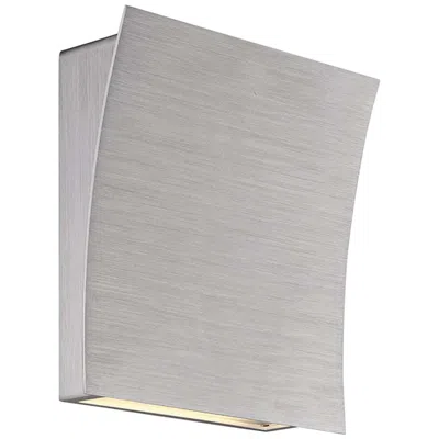 Modern Forms Slide 10" High Brushed Aluminum Led Wall Sconce