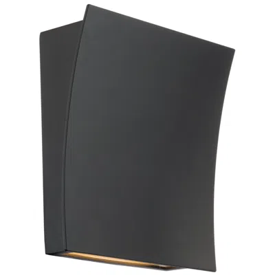 Modern Forms Slide 10"h X 10"w 2-light Wall Sconce In Black