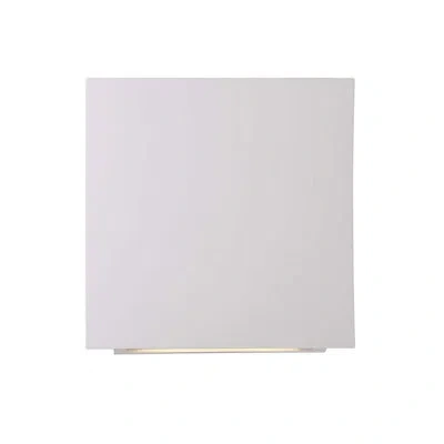 Modern Forms Slide 1-light Flush Mount In White