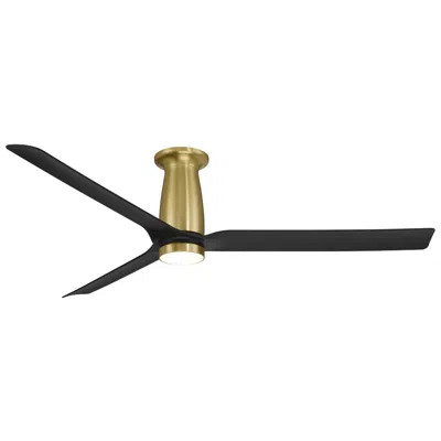 Modern Forms Smooth 3-blade Hugger Fan In Brown