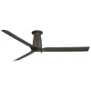 Modern Forms Smooth 3-blade Hugger Fan In Brown