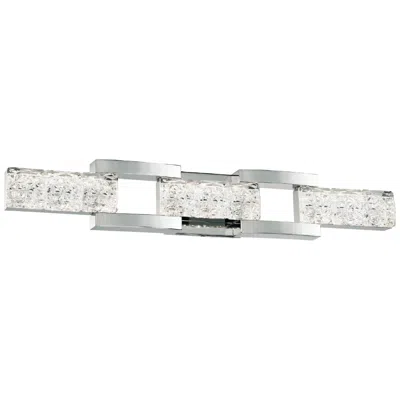 Modern Forms Sofia 30" Wide Polished Nickel 3-light Led Bath Light