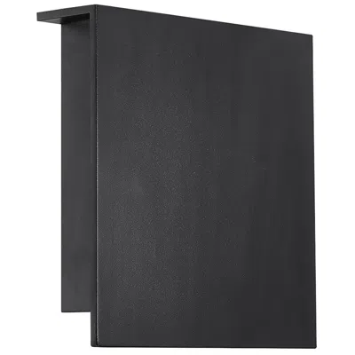 Modern Forms Square 10" High Black Led Outdoor Wall Light