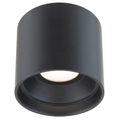 Modern Forms Squat 5" Wide Black Outdoor Cct Led Ceiling Light