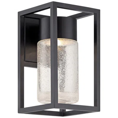 Modern Forms Structure 11" High Black Led Outdoor Wall Light