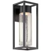 Modern Forms Structure 16" High Black Led Outdoor Wall Light
