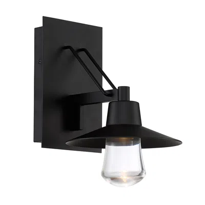 Modern Forms Suspense 11" High Black Led Outdoor Wall Light
