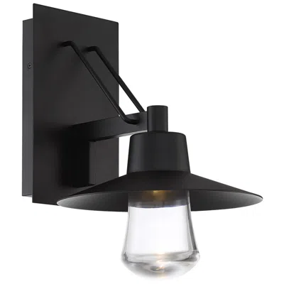 Modern Forms Suspense 15"h X 10"w 1-light Outdoor Wall Light In Black
