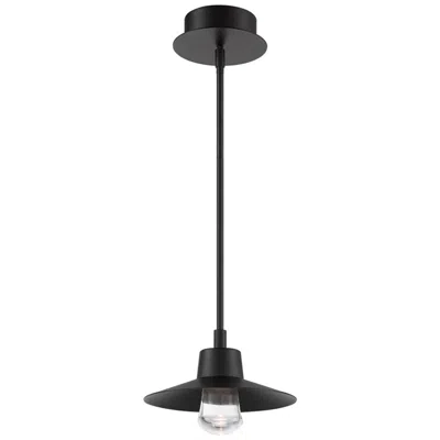 Modern Forms Suspense 4 1/2" High Black Led Outdoor Hanging Light