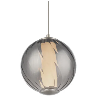 Modern Forms Swirly 6.5"h X 5.9"w 1-light Mini-pendant In Sm