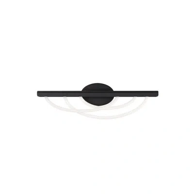Modern Forms Swoop 24" Led Bath Vanity & Wall Light In Black