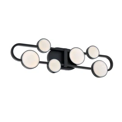 Modern Forms Tableau Dimmable Led Bath Vanity & Wall Light With Tiffany Art Glass Shades And Built In Color Tempe