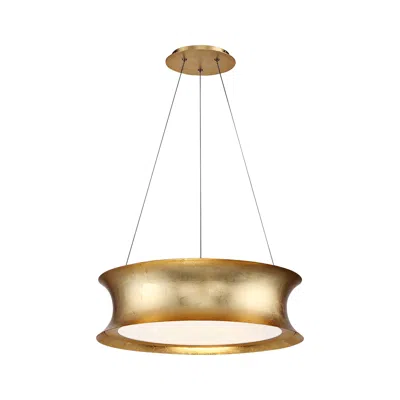 Modern Forms Tango 20" Wide Gold Leaf Led Pendant Light